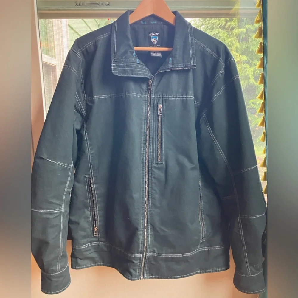 Kuhl fleece lined Burr jacket in Vintage Patina Dye size Large - Picture 1 of 6